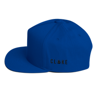 CLOKE Flat Snapback Bill Cap