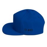 CLOKE Flat Snapback Bill Cap